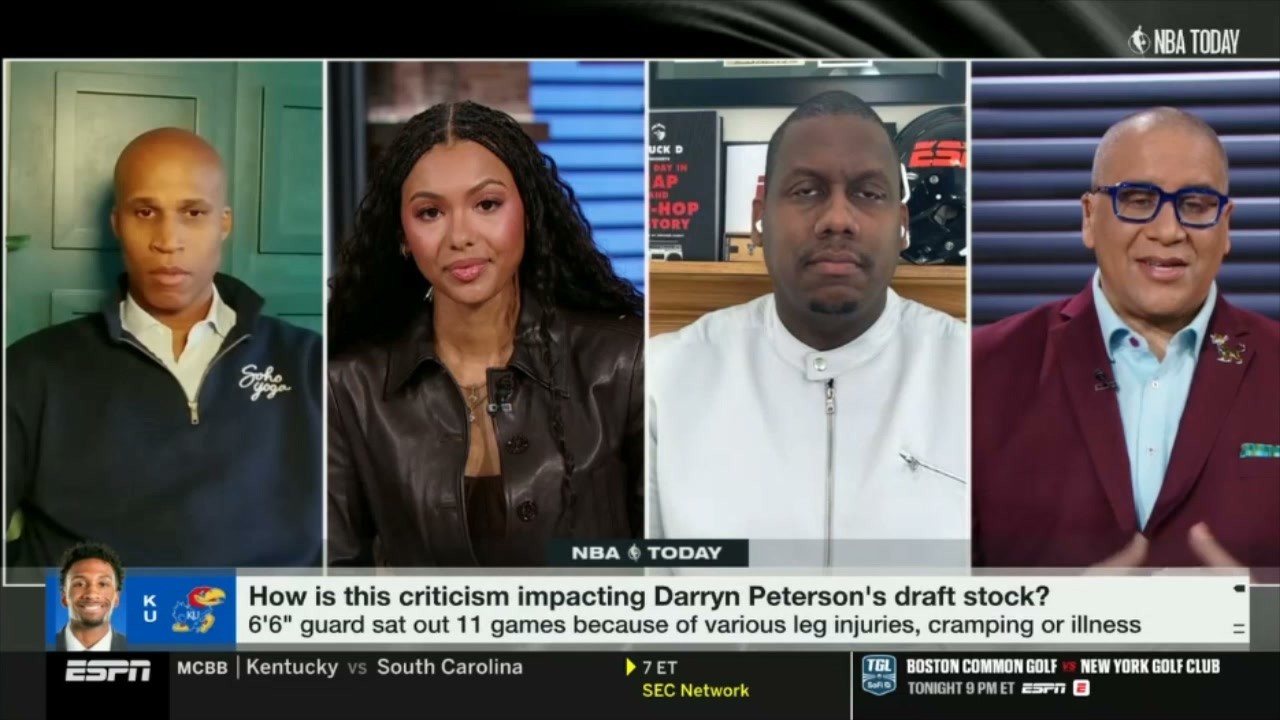 NBA TODAY | Richard Jefferson messages to Kansas' Darryn Peterson: 