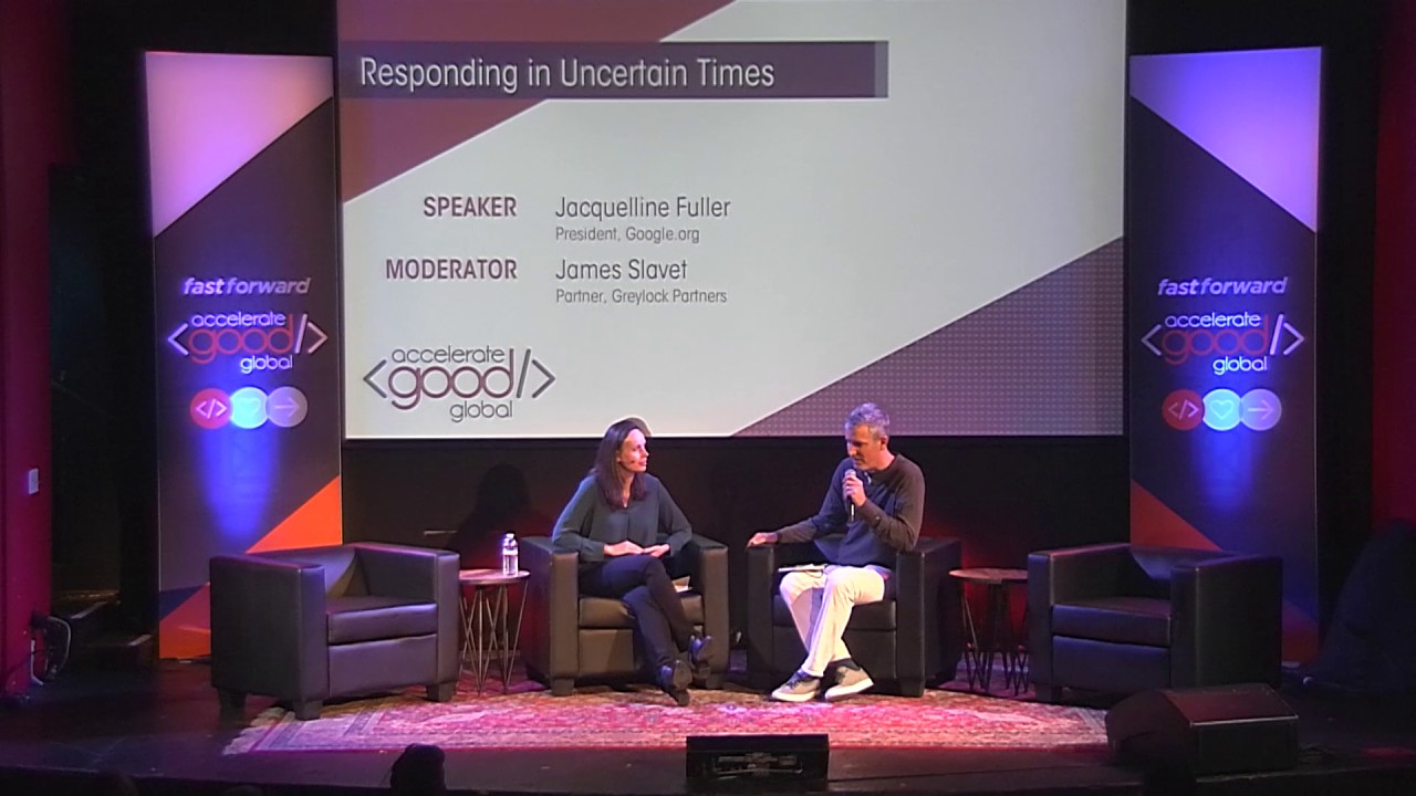 Responding in Uncertain Times with Jacquelline Fuller and James Slavet