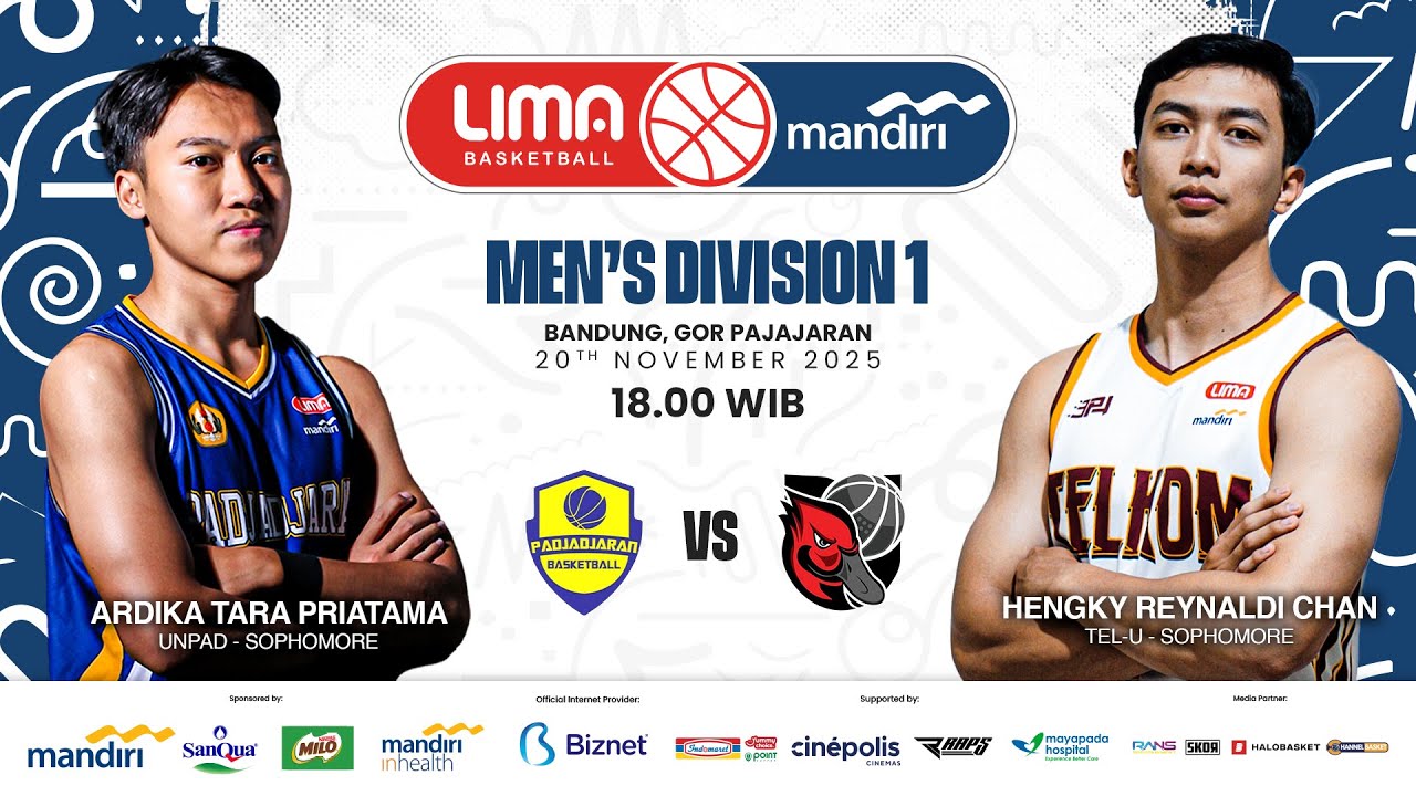 UNPAD vs TEL-U | Men's Division 1 | Bandung I Nov 20