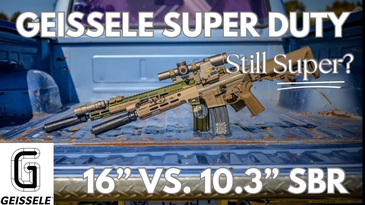 Geissele Super Duty все еще супер? 16 дюймов против 10,3 дюйма SBR