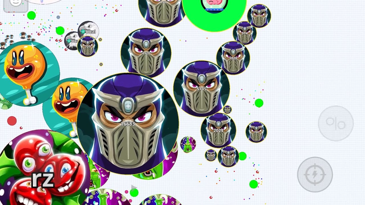 DESTROYING BURST🤫🪅 (AGAR.IO MOBILE)