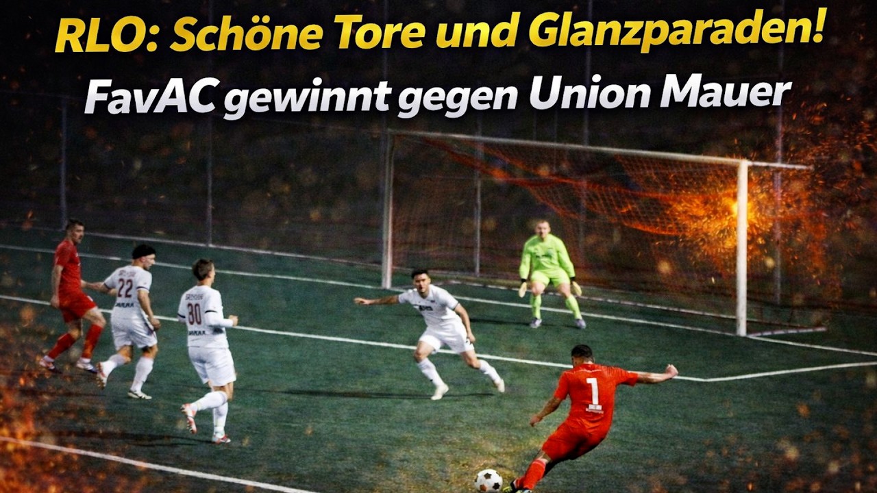 Highlights FavAC - Union Mauer; Regionalliga Ost 25/26, Runde 17