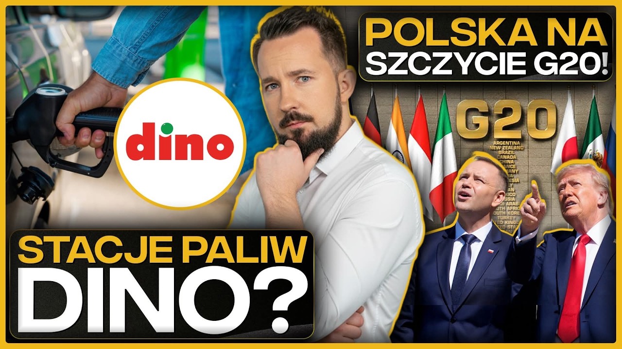 DINO TWORZY SWOJE STACJE, a POLSKA na SZCZYCIE G20! #BizWeek
