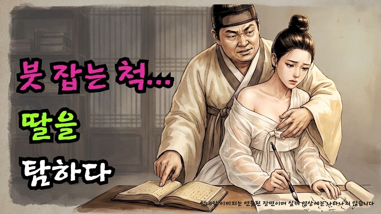 탐욕에 눈먼 새아버지가 딸의 붉은 속적삼 안을 탐하다 맞이한 소름 돋는 최후 | 조선야담