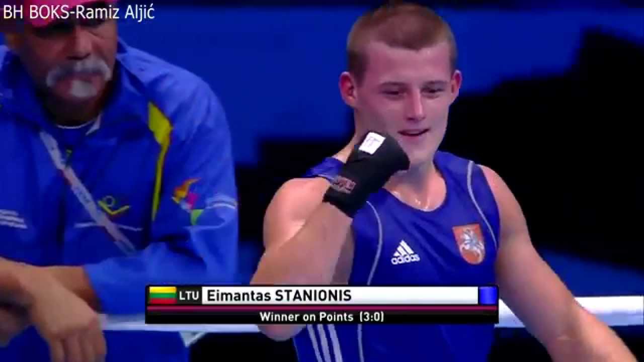 X20  BH BOKS Ramiz Aljić /Doha-2015) Perez(Ven)-Stanionis(Ltu) 0-2