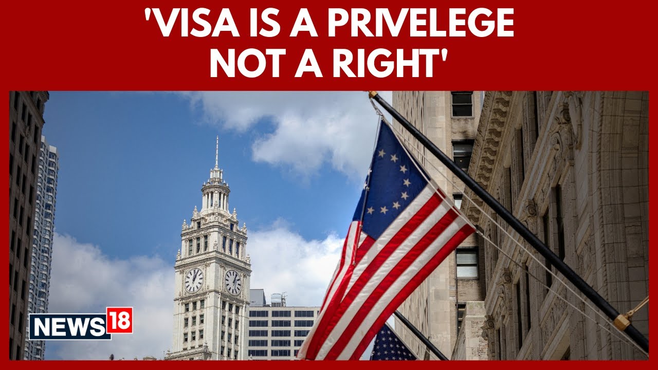 Be Careful | US Embassy India Warns Students | Breaking Laws Can Cancel Visas