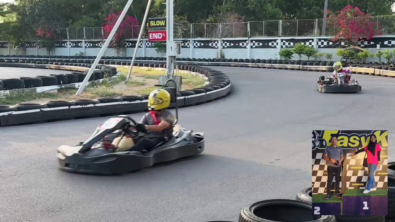 Taking Another Spin on Go-Kart at EasyKart in Koh Samui, Thailand - Round 2 🏎💨🏁 ★Rempit★ ★4K★