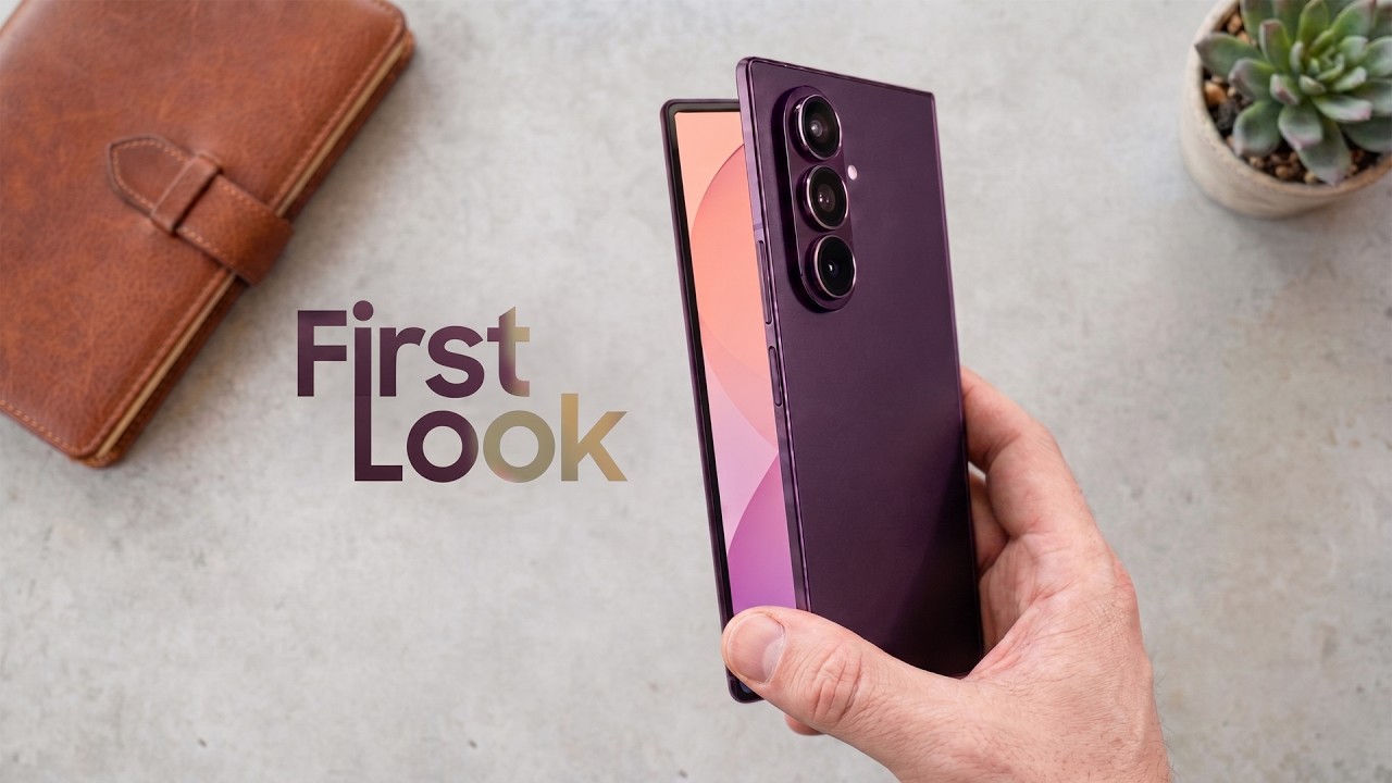 Samsung Galaxy Z Fold 8 Ultra &mdash; Первый официальный взгляд