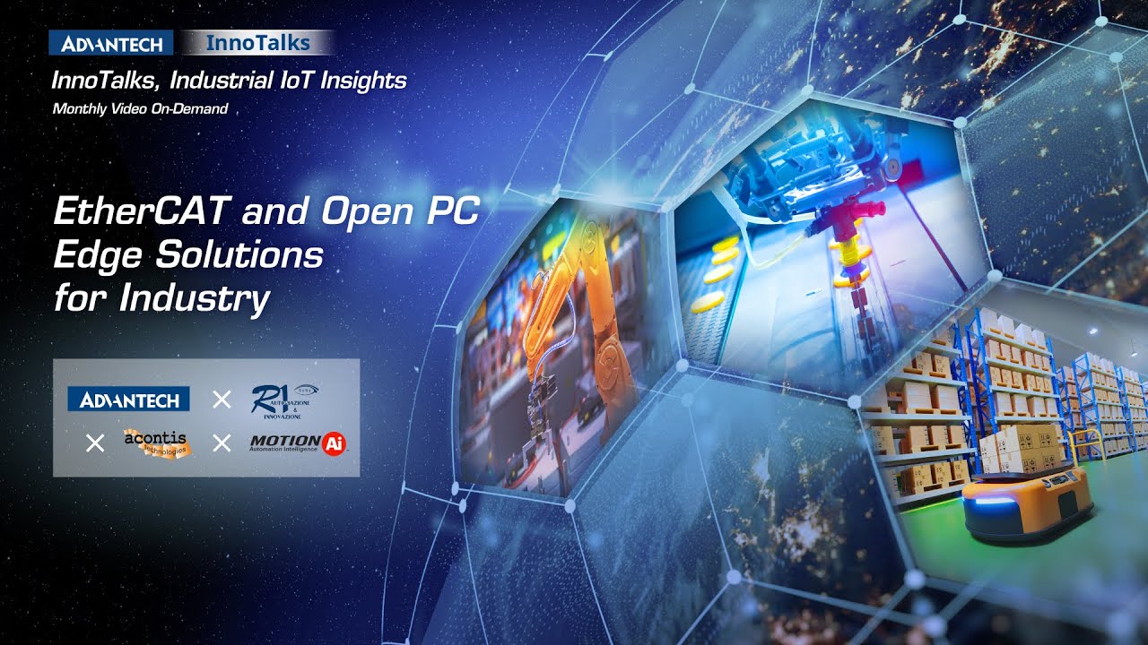 EtherCAT and Open PC Edge Solutions for Industry (ft. Acontis & Erreuno & Motion Ai) | InnoTalks