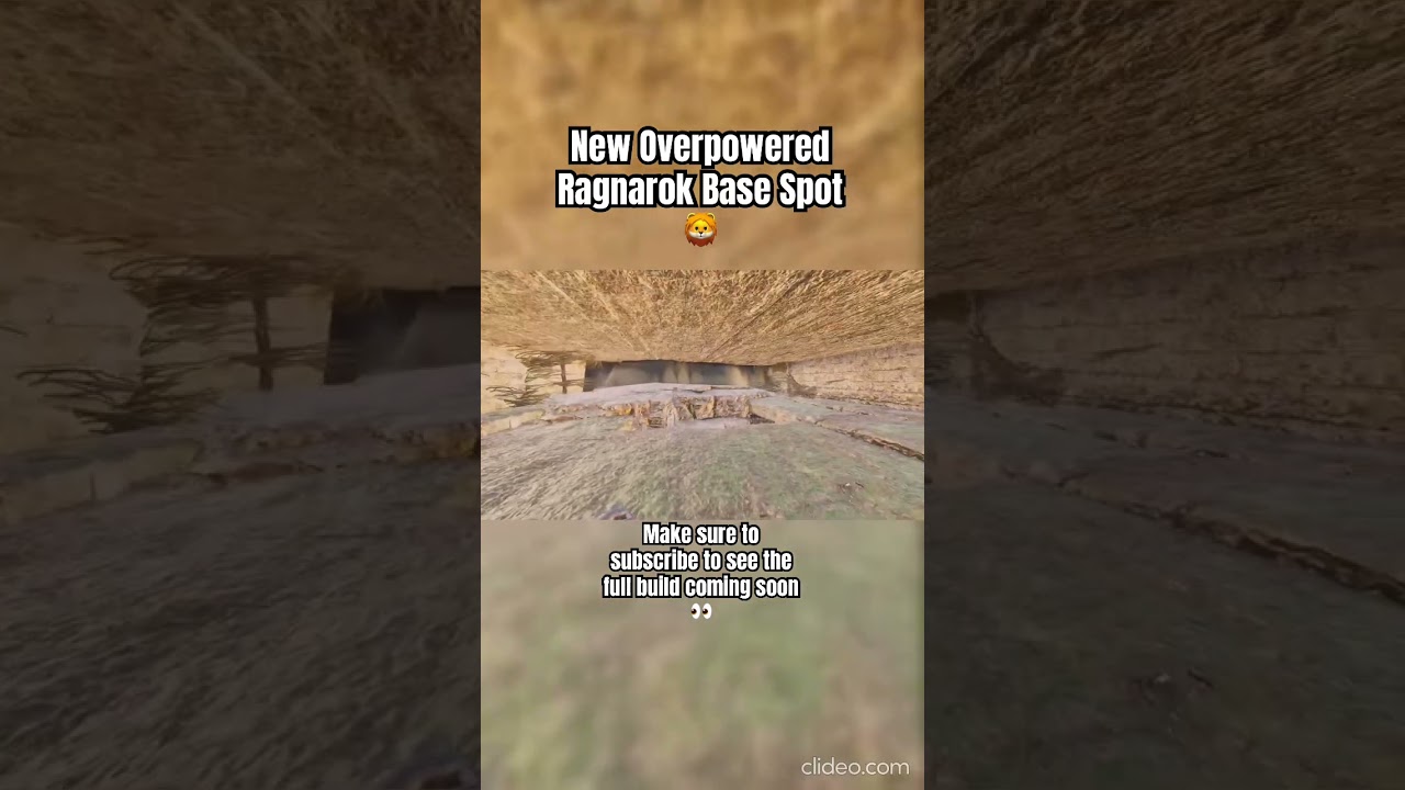 This Ragnarok Base Spot Is Actually Broken 💀 #arksurvivalascended #playark #gaming #ragnarok #viral