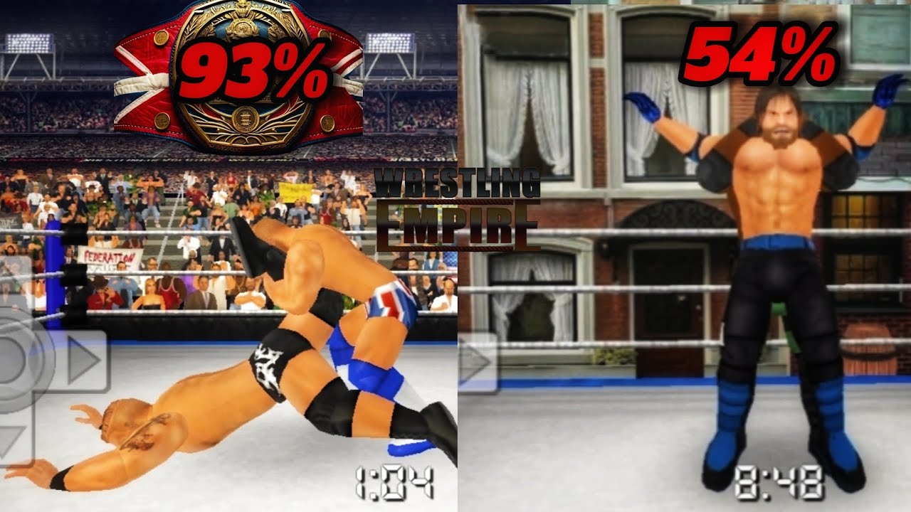 RATING 10 SUBMISSION MOVES IN WRESTLING EMPIRE (0-100%)