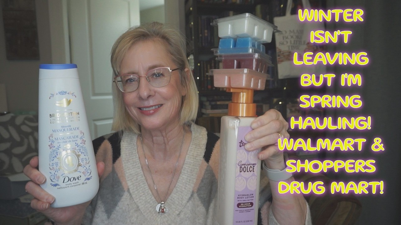 SPRING IS NO WHERE IN SIGHT BUT SPRING MERCHANDISE IS HERE! WALMART (US) & SHOPPERS (CDN) HAUL!!🛒🛀🛒