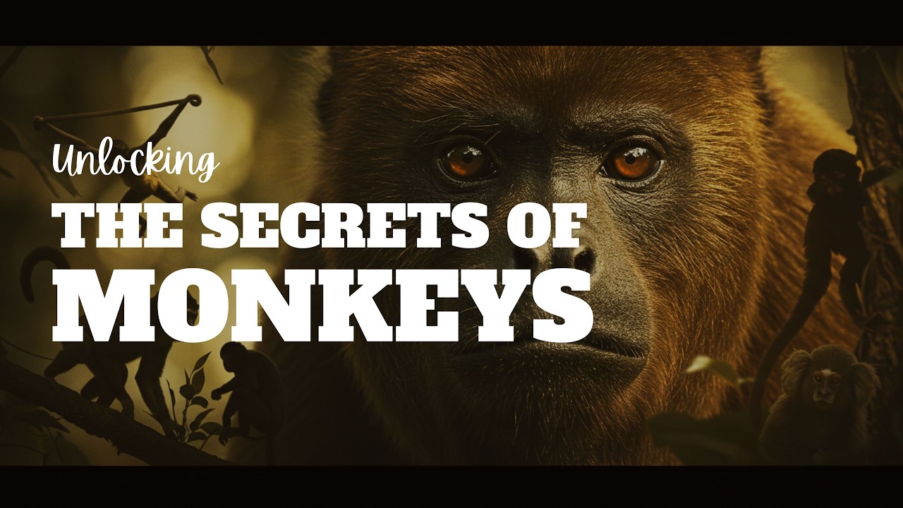 Different types of monkeys in the world - 4K Nature Documentary