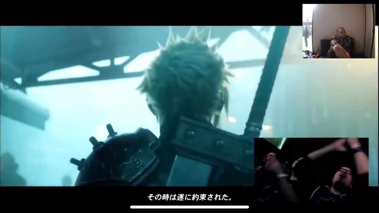 【FF7リメイク】発表の瞬間＆海外の反応【SHOWろんぽうの場合】