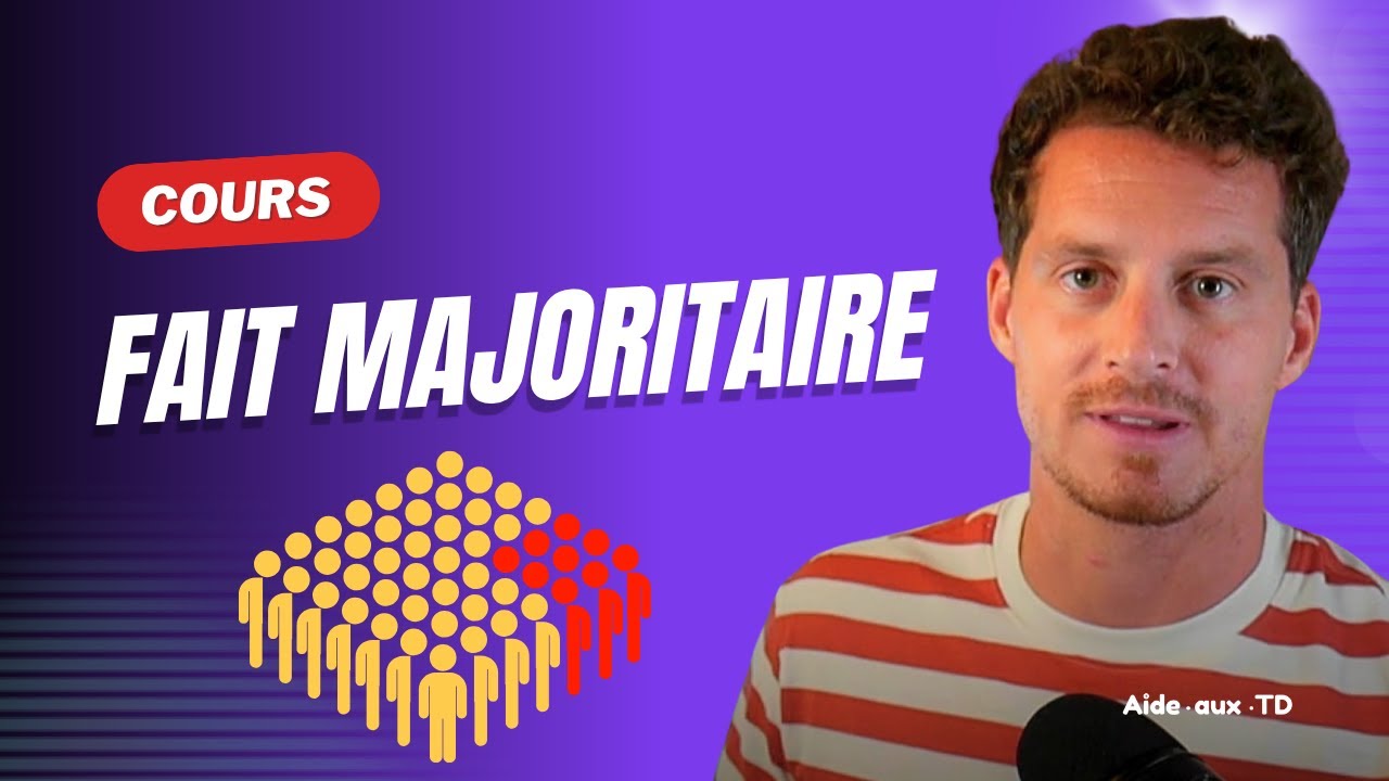 Le fait majoritaire (expliqué simplement)
