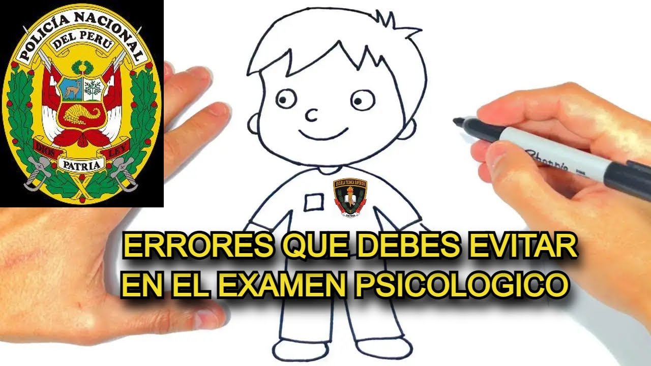 Errores que debes evitar en el examen | PSICOLÓGICO PNP