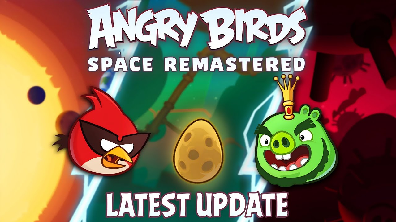 ANGRY BIRDS SPACE REMASTERED MOD LATEST UPDATE ANDROID!