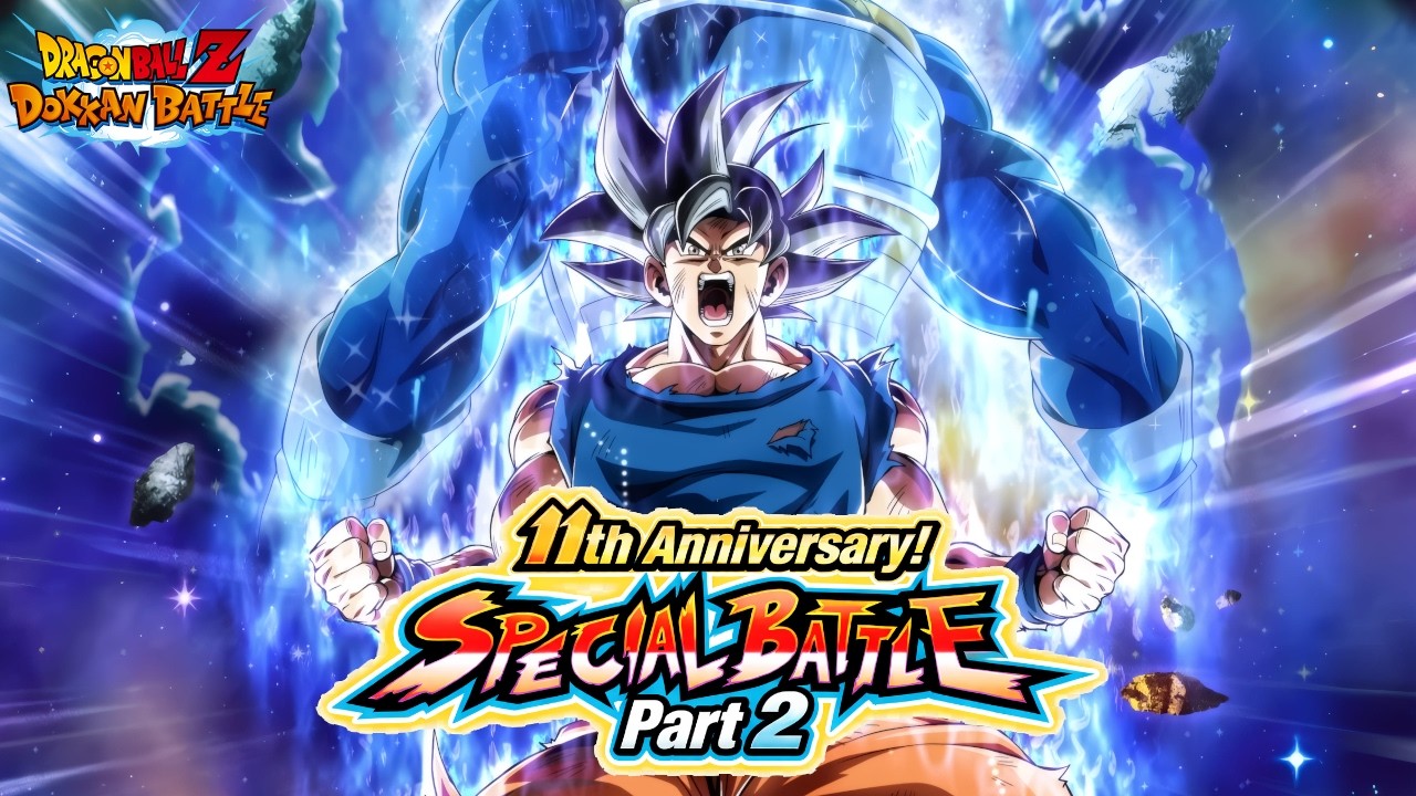 11th Anniversary! Special Battle Part 2 - Stage 2 vs UI Goku + SSBE Vegeta - DBZ Dokkan Battle