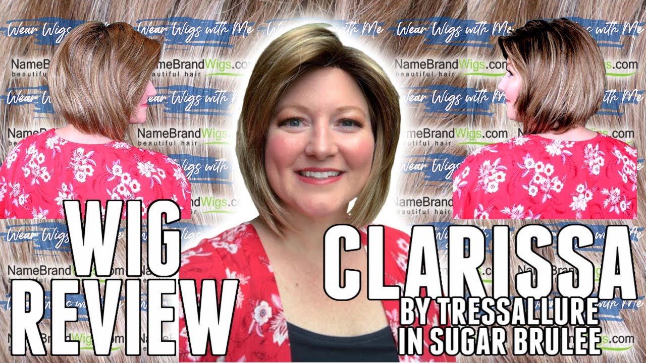 WIG REVIEW Clarissa by Tressallure in the color Sugar Brulee