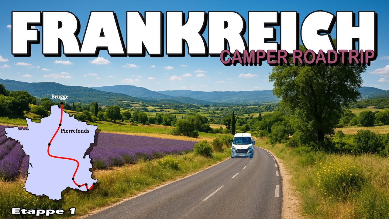 Perfekter Start für den Frankreich Roadtrip mit dem Camper - von Brügge bis zum Schloss Pierrefonds