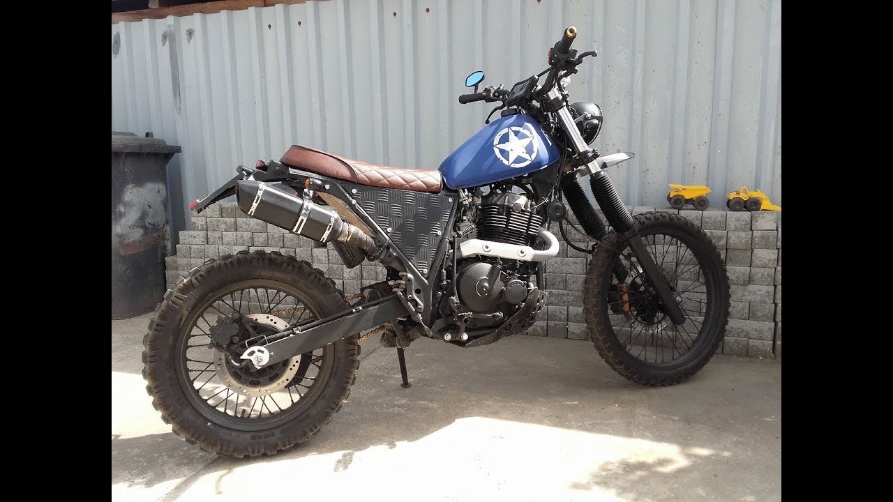 Scrambler Suzuki DR650 - home project