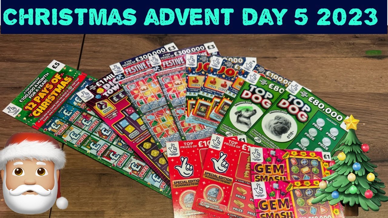 Scratchcard King Christmas Advent Day 5