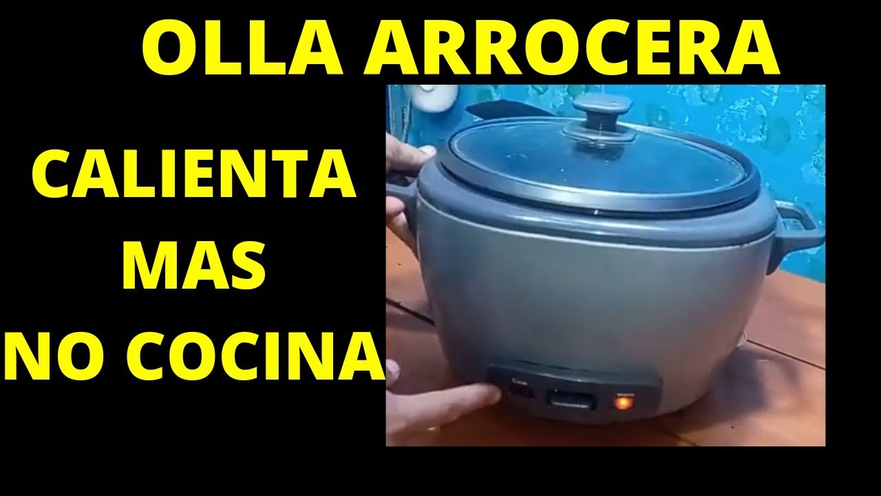 cómo reparar olla arrocera que no cocina