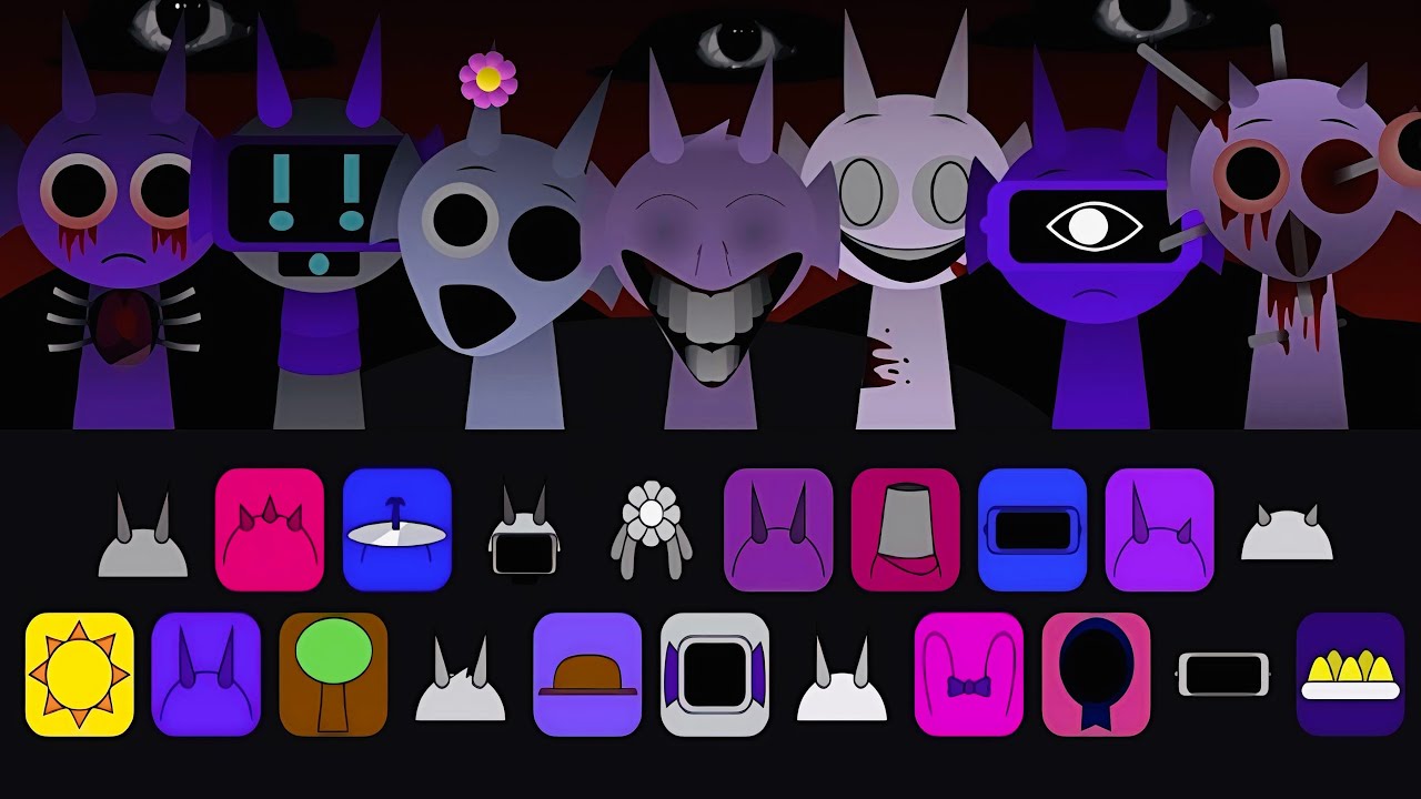 Sprunki Oops All Durple Incredibox Sprunki Amazing Durple phase Version Update 