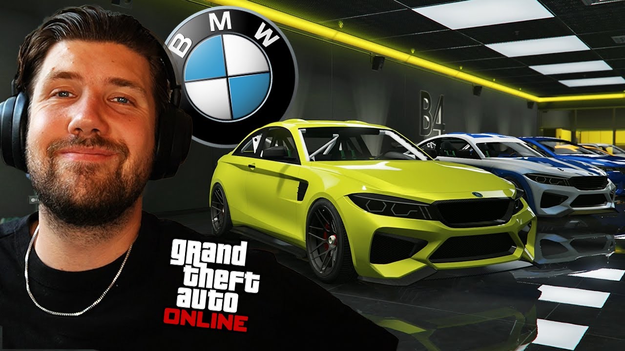 GTA ONLINE - K&Ouml;PER 10 STYCKEN BMW & FYLLER HELA GARAGET!
