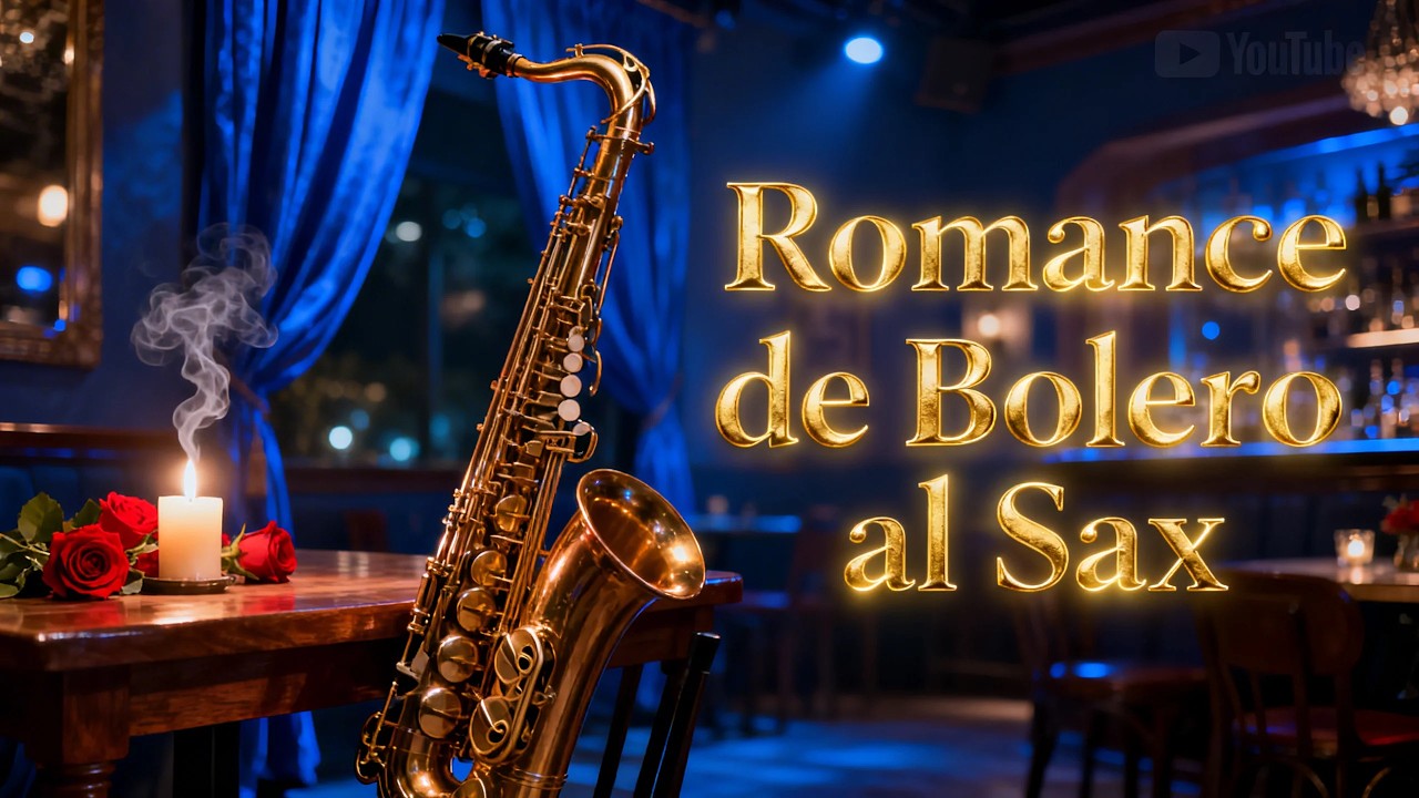 🎷 Romance de Bolero al Sax EN VIVO 🔴 Música Instrumental Latina Suave