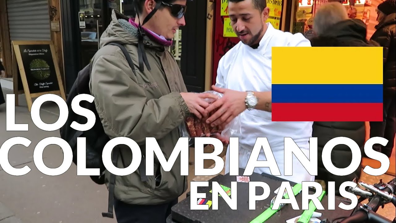 QUE HACEN LOS COLOMBIANOS EN PARIS?