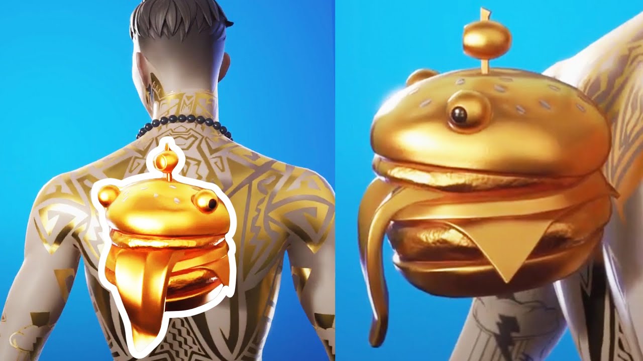 (PS5) Fortnite Midas El Durrrado Back Bling (No Commentary)