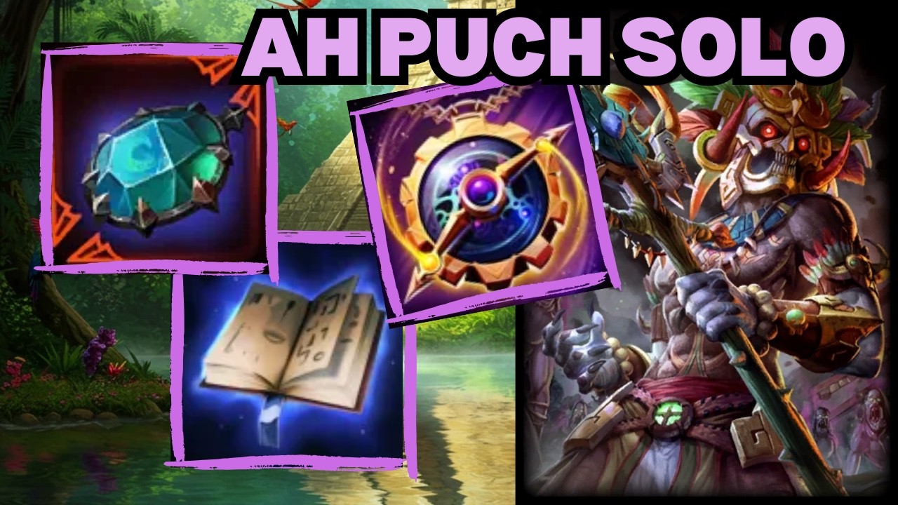 AH PUCH ПРОСТО НЕВЕРОЯТЕН!! &mdash; Геймплей за Ah Puch на линии соло в Smite 2