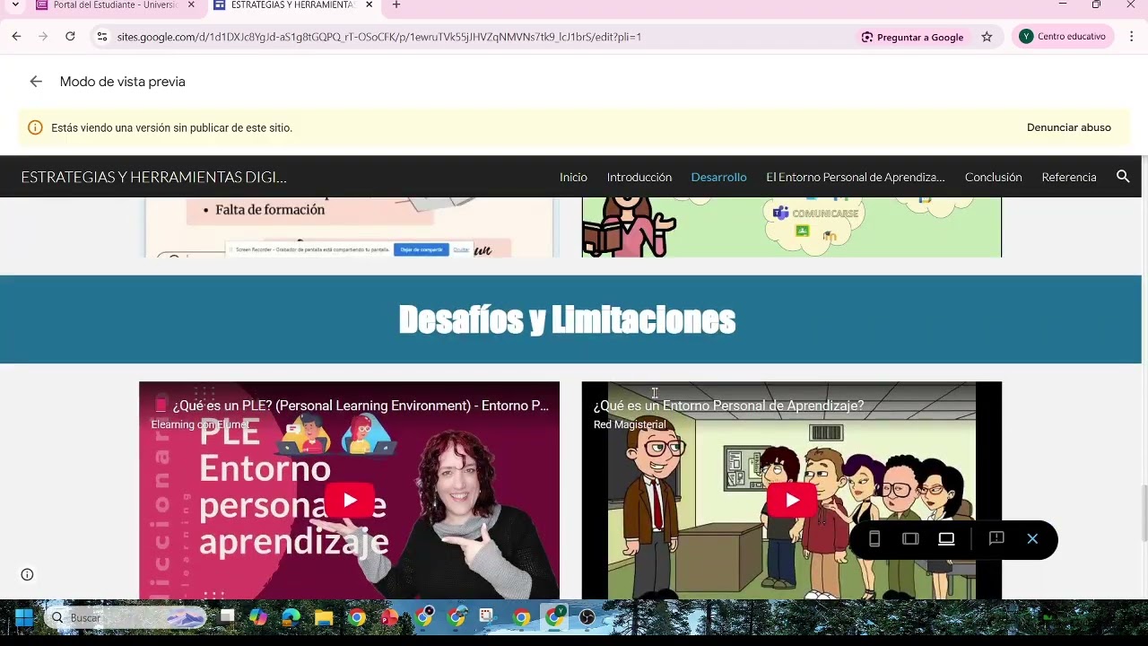 EF-ESTRATEGIAS Y HERRAMIENTAS DIGITALES PARA EL APRENDIZAJE