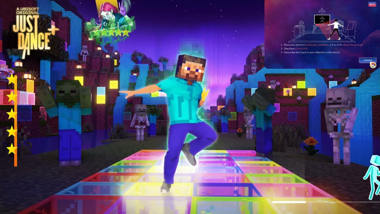 Just Dance 2025 (Plus) Pigstep (Just Dance x Minecraft Version) - Camera Mode