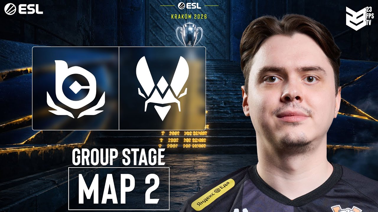 [Full match] BC (s1mple) vs Vitality | Intel Extreme Masters Kraków 2026 | MAP 2