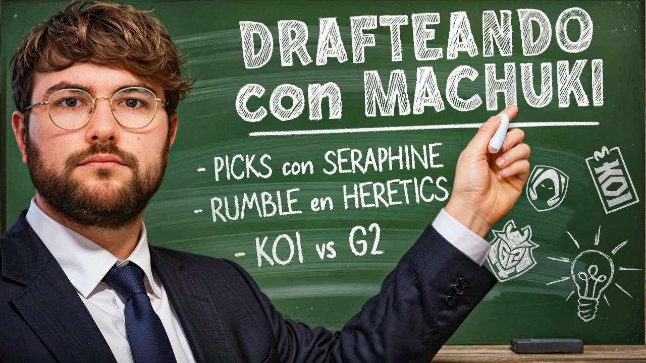 🚨 MASTERCLASS de CÓMO se DRAFTEA en LEAGUE OF LEGENDS 🤯💣