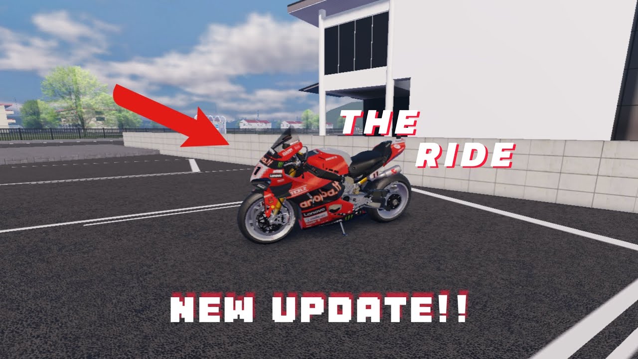 ROBLOX | THE RIDE | NEW UPDATE | REVIEWING DUCATI V4R AROBA WORLDSBK | LIMITED | RM 9,000,000