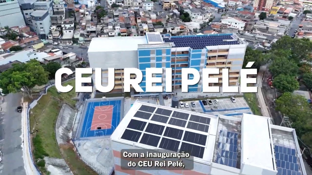 Cidade de São Paulo ganha CEU Rei Pelé