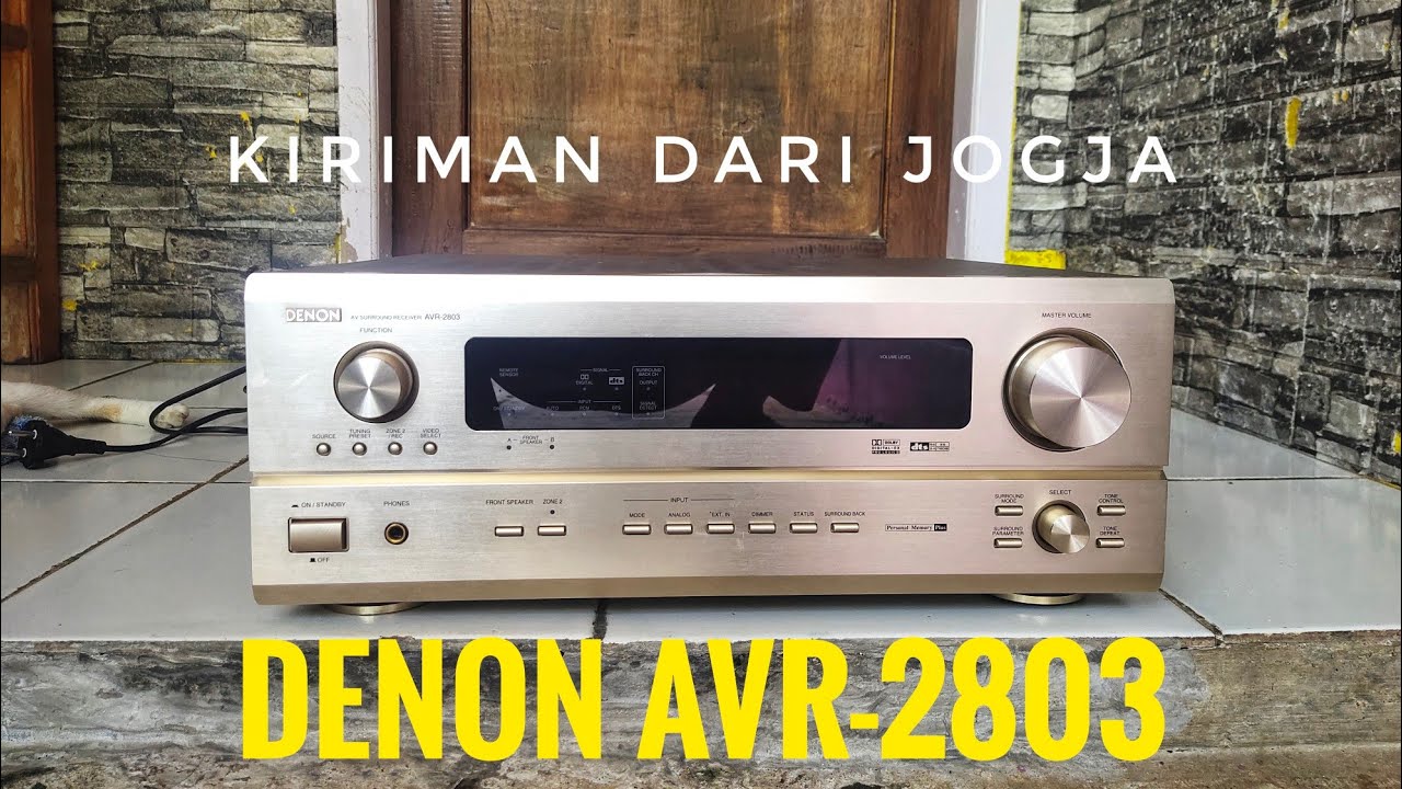 DENON AVR-2803 kiriman dari jogja