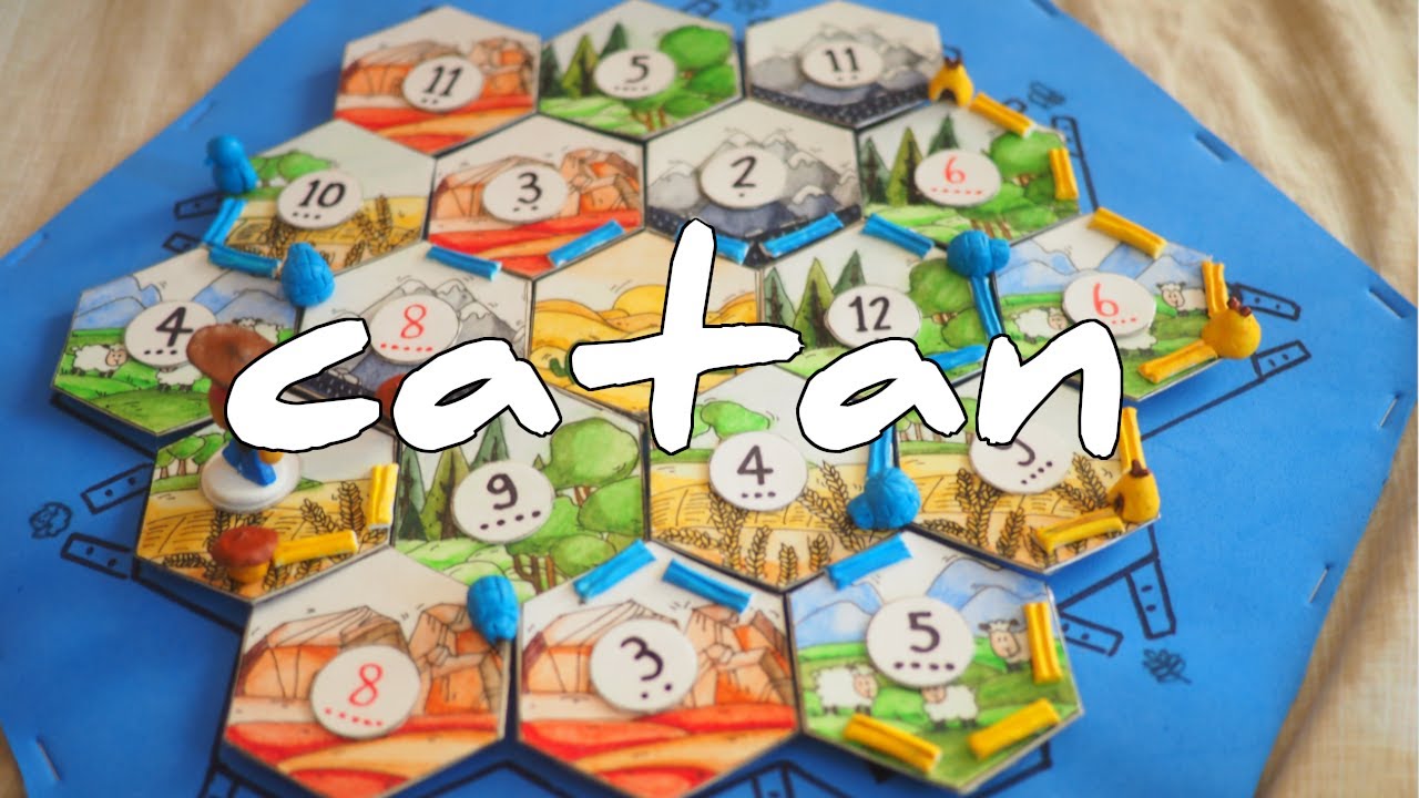 DIY CATAN  l Faça seu próprio jogo de tabuleiro em casa