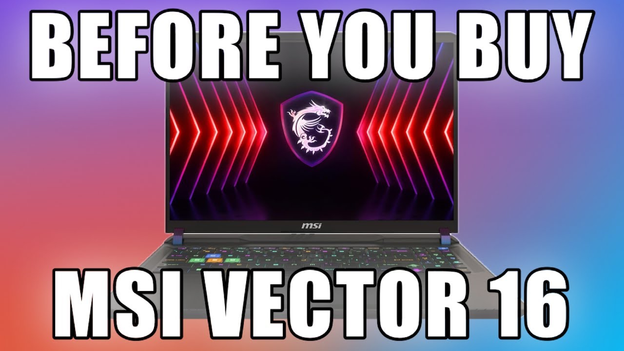 Самый дешевый ноутбук с видеокартой 5070ti | 1299,99 долларов США MSI Vector 16
