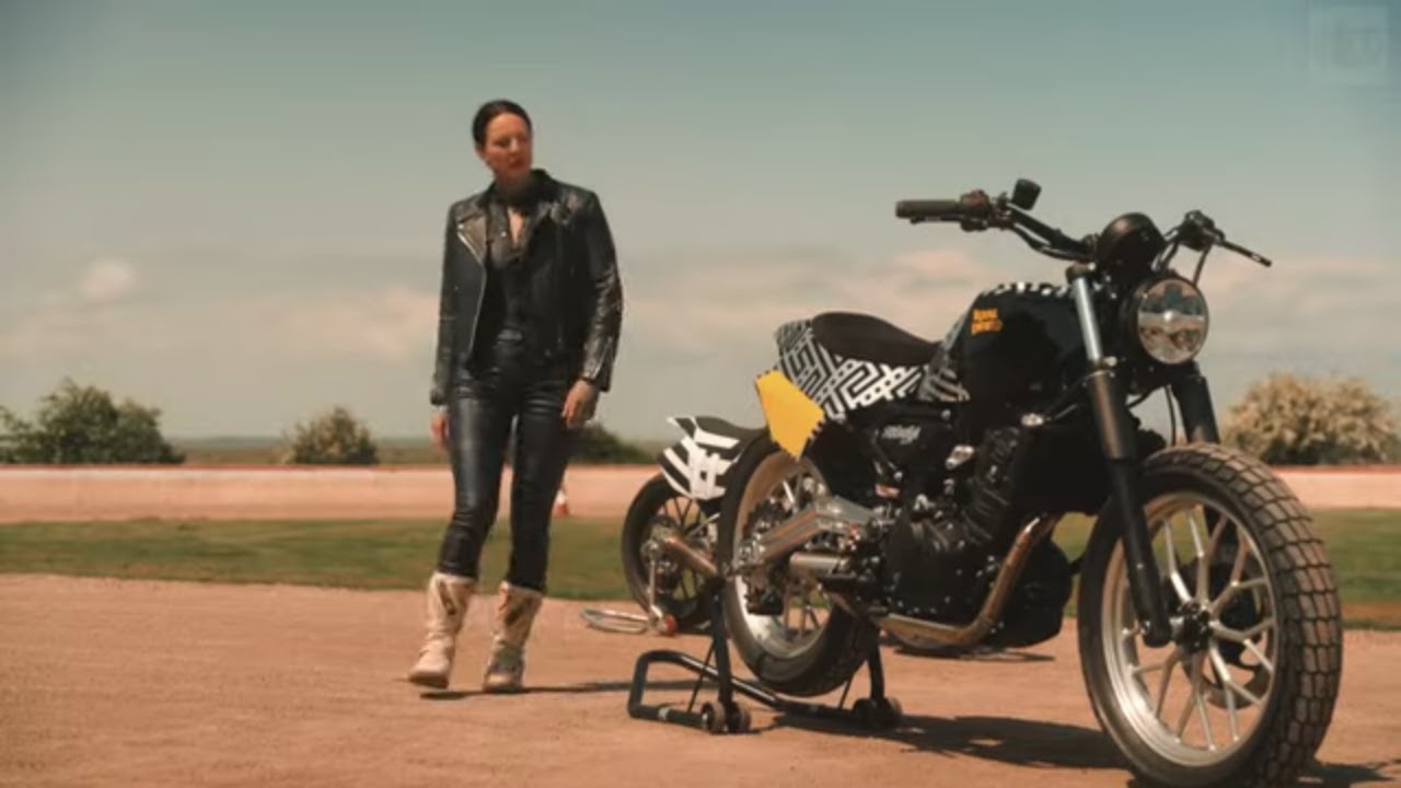 Modern Primitive: Custom Bike auf Royal Enfield Guerrilla 450 Basis