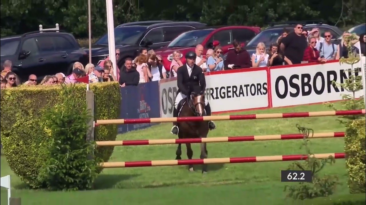Hickstead Speed Derby winners 2024 Elliott Rowe and Hyperion