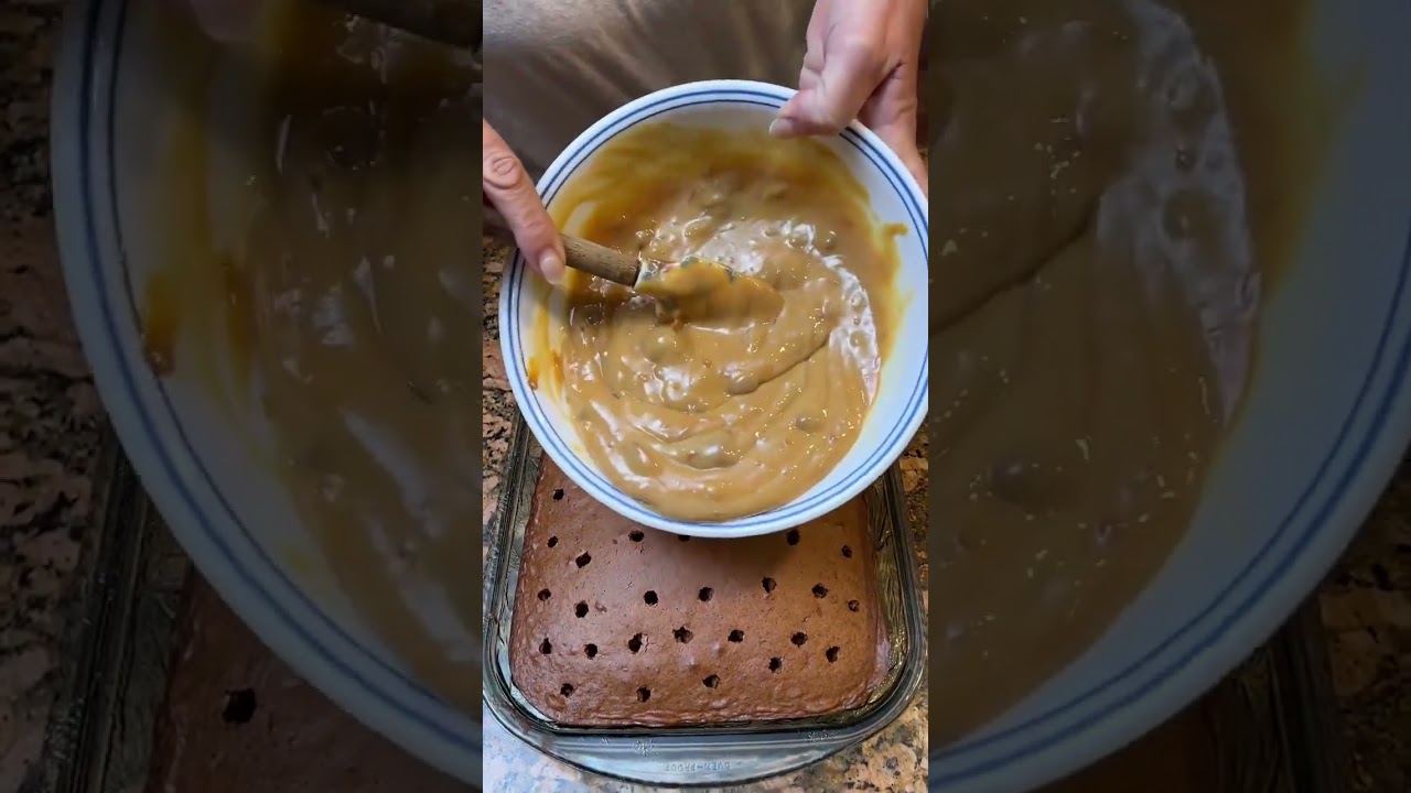 Moo Cow Poke Cake!