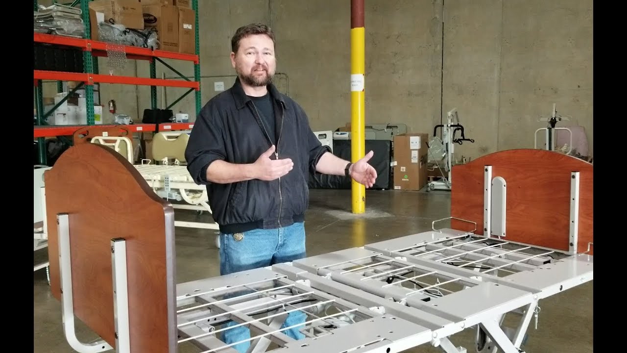 Scott Featherstone with Medilogix discusses some of the features - Graham-Field 9000 Slide Wide Bed
