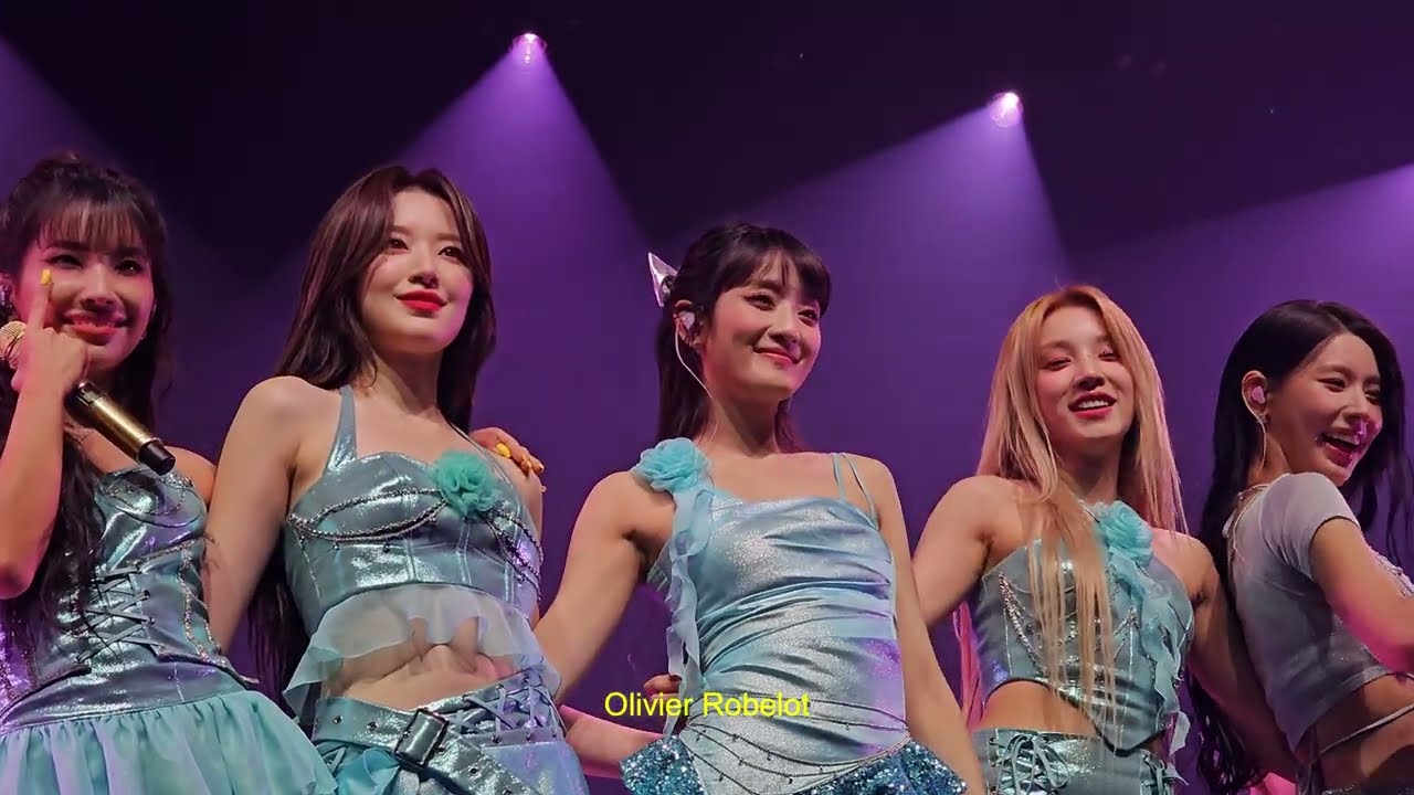 (G)I-DLE (여자)아이들 @ Zenith in Paris -  Never stop me | Fancam