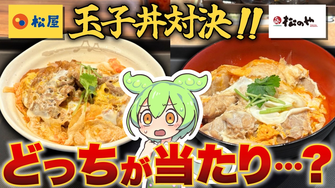 【松屋VS松のや】今食べるべきはどっち？牛とじロースかつ丼と親子丼を食べ比べたら「正解」がハッキリしたわ