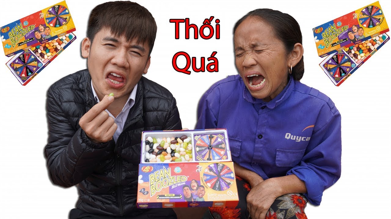 Hưng Vlog | Troll Mẹ Ăn Kẹo Thối V&agrave; C&aacute;i Kết | Eatting bean boozled