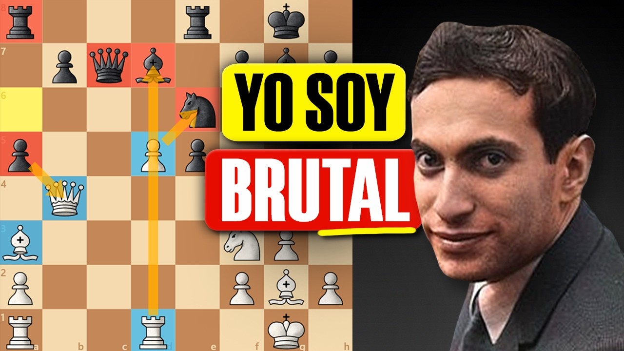 5 reglas bruTALes del ataque de Mikhail Tal